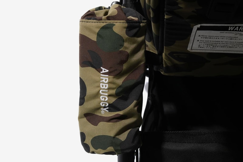 BAPE a bathing ape 1ST CAMO AIRBUGGY Stroller Release Info moms goods babycare