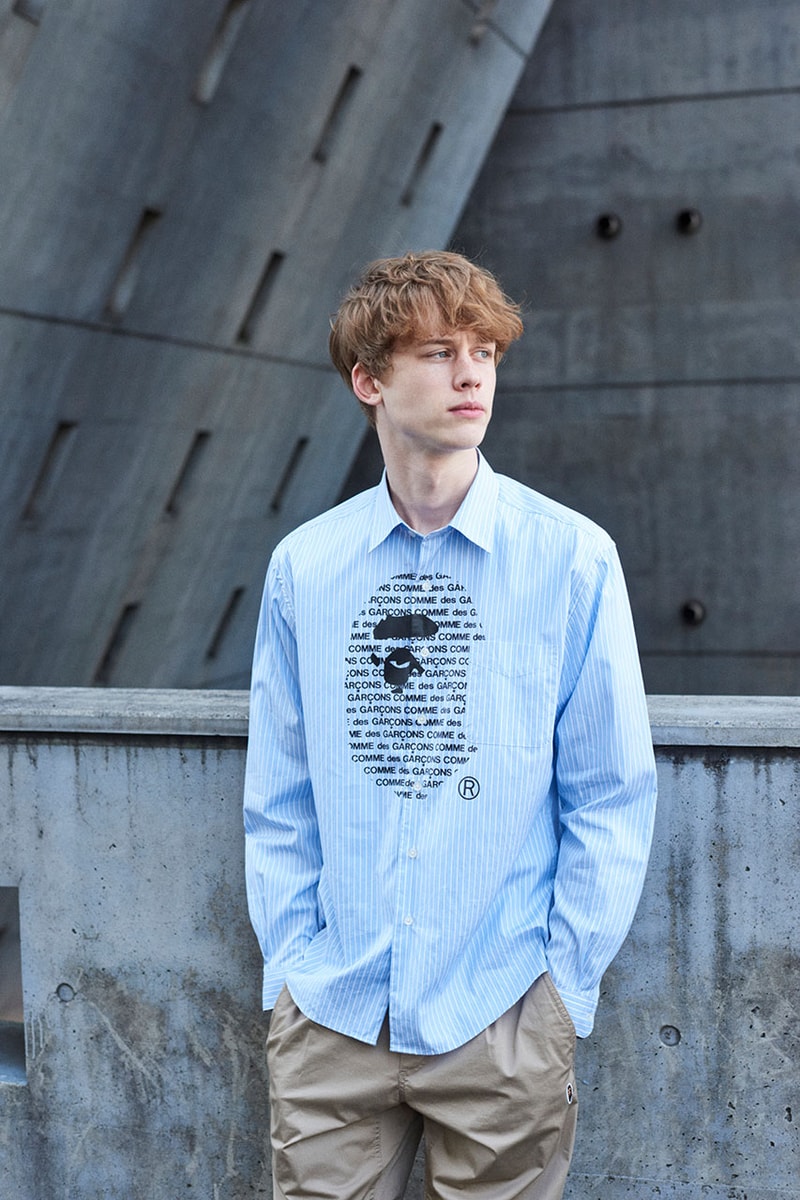 A BATHING APE BAPE COMME des GARÇONS Osaka Collection Full Look Release Info Date Buy Price camo