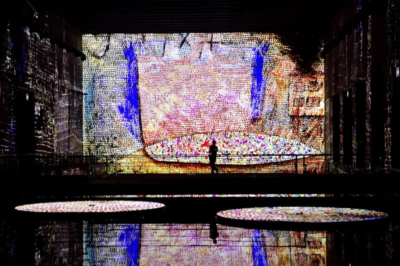 bassins de lumieres digital art gallery bordeaux france opening