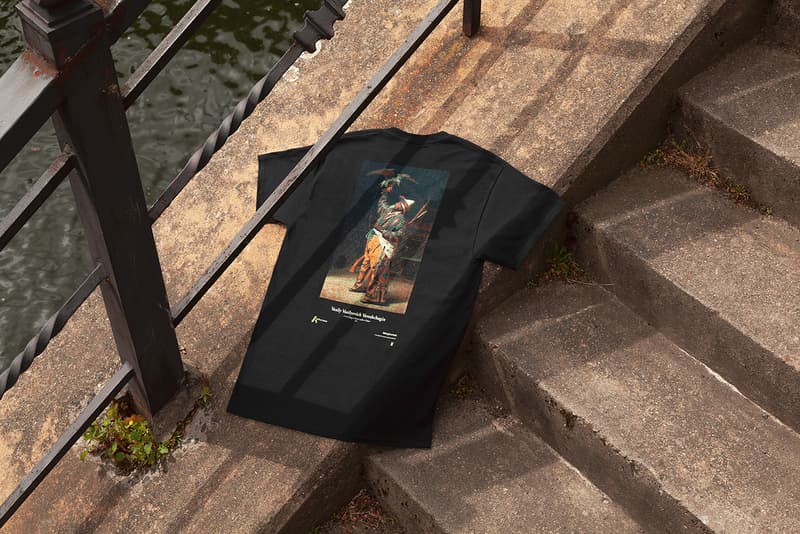 'Beinghunted.' Magazine Issue #03 & Beinghunted. 'Artifact Series': Vasily Vasilyevich Vereshchagin Russian Painter T-Shirt Mags creative agencyState Tretyakov Gallery in Moscow cultural custodians