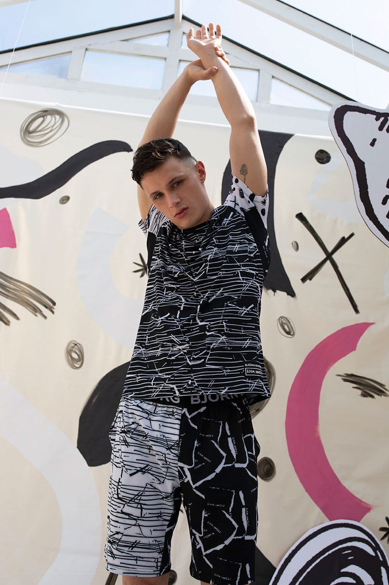 Björn Borg Teams Up With London Designer Liam Hodges For Latest Collaboration Streetwear HYPEBEAST Underwear Graphic Design 