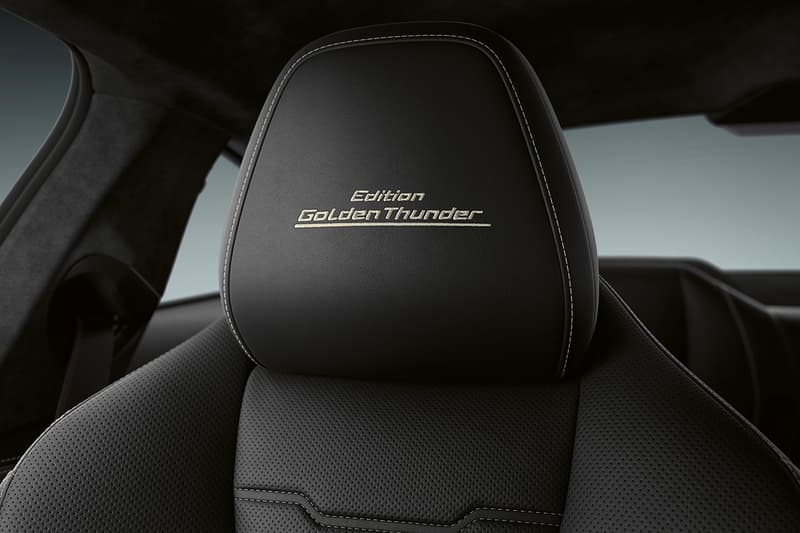 BMW 8 Series Edition Golden Thunder Individual Luxury Customer Customization Black Gold German Automotive Super Coupe Convertible Gran Gran Coupe M8 Closer Look Revealed News Announcements Bowers & Wilkins Diamond Surround Sound System