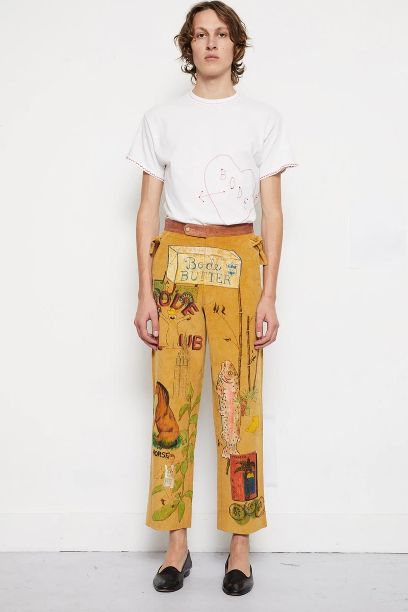 BODE Customized Senior Cord Pieces by Pre-Order handmade illustrated trousers pants jackets
