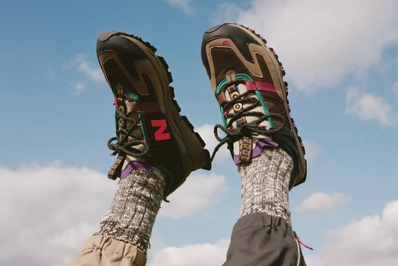 bodega new balance x racer all terrain lookbook editorial pink green purple brown tan black official release date info photos price store list