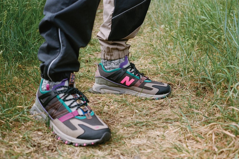 bodega new balance x racer all terrain lookbook editorial pink green purple brown tan black official release date info photos price store list
