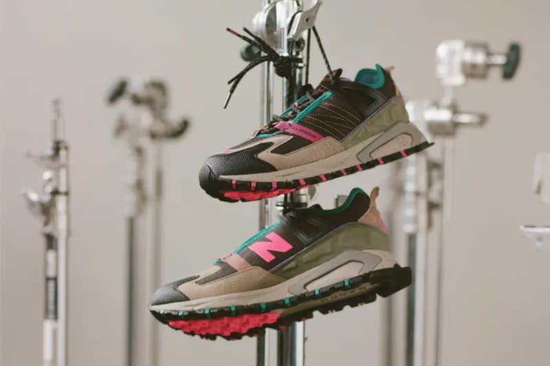 bodega new balance x racer all terrain lookbook editorial pink green purple brown tan black official release date info photos price store list