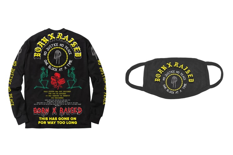 BornxRaised Releases Charged "No Justice, No Peace" Capsule