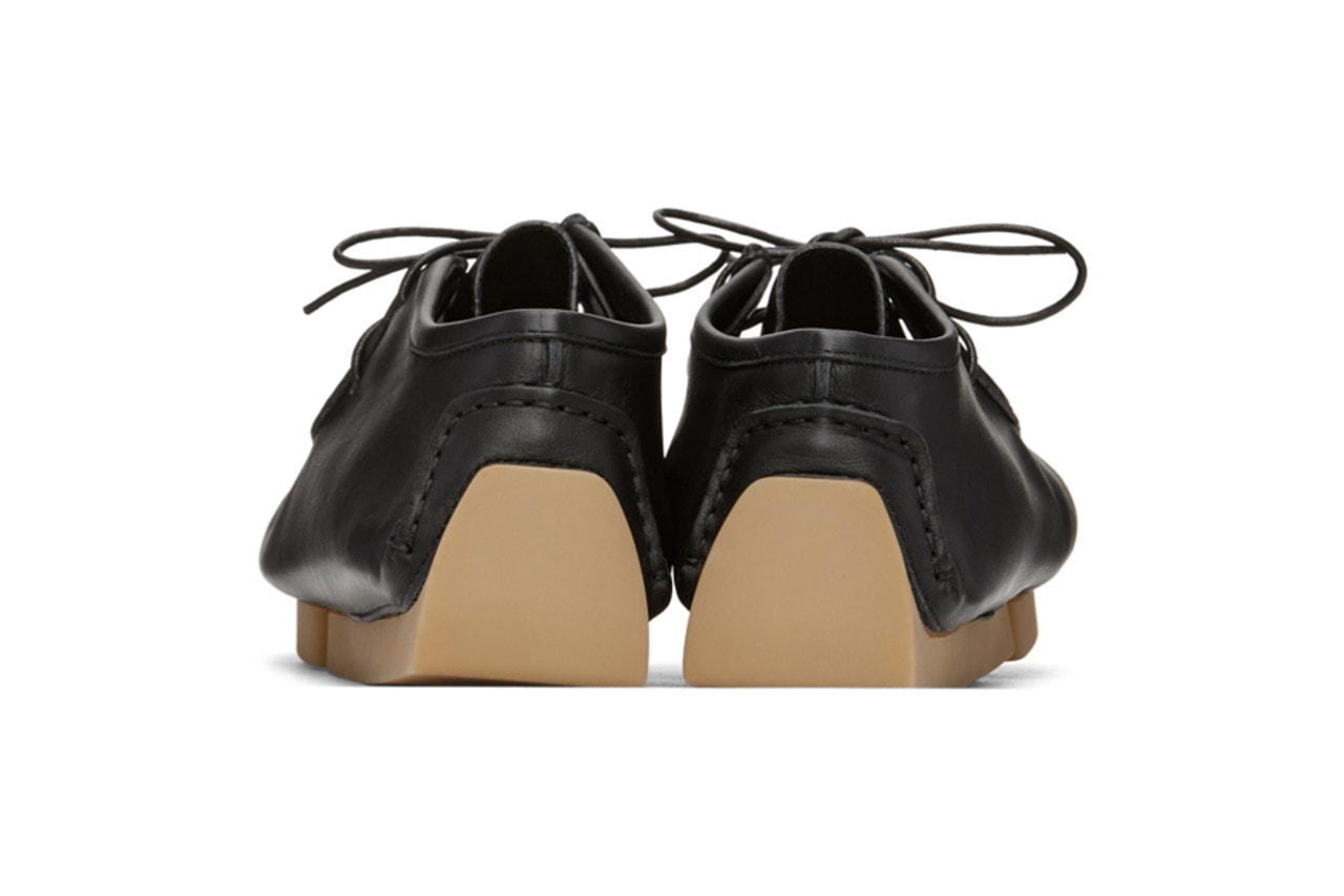 Bottega Veneta Black Driver Loafers SSENSE Lace-up Square Moc Toe Leather Calfskin Shoes 