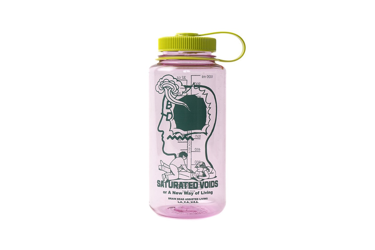 Brain Dead New Season Nalgene Bottles 16oz 32oz Tritan Narrow Mouth Water Bottles Orange Grey Pink Teal Bunny Rugs "We Have Come to Invade your Home" Japanese Homeware Goods Release Information Drops