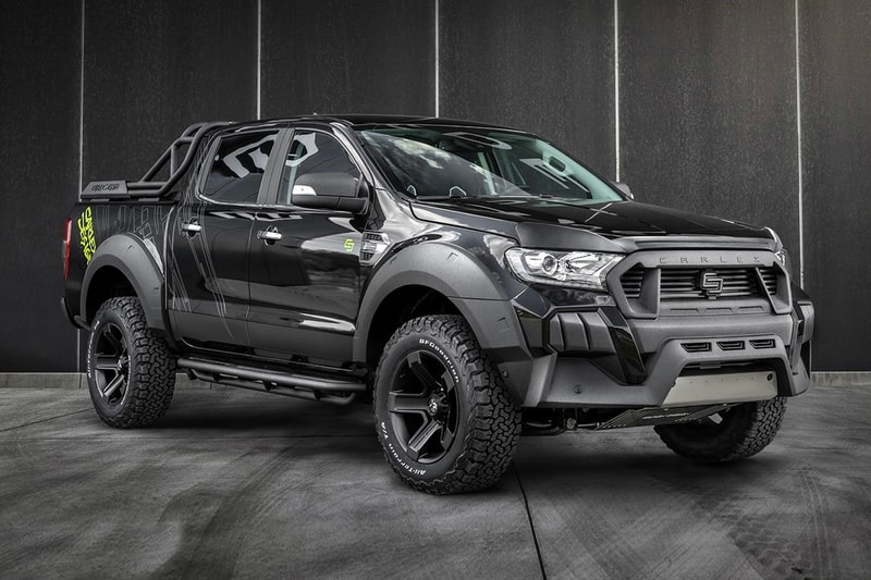 carlex design europe asia ford ranger midsize pickup truck custom job bodywork interior racing seats