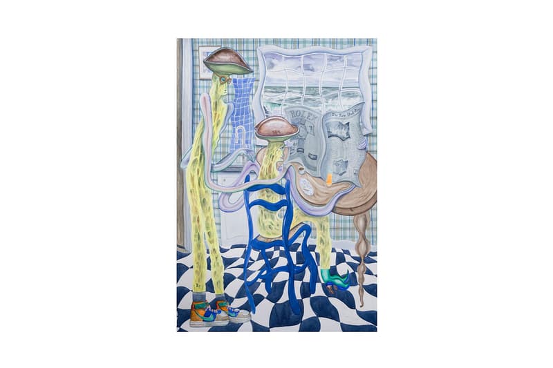 Charlie Roberts "Sandworm" Exhibition WOAW Gallery Case Studyo Frank Herbert Hong Kong art paintings