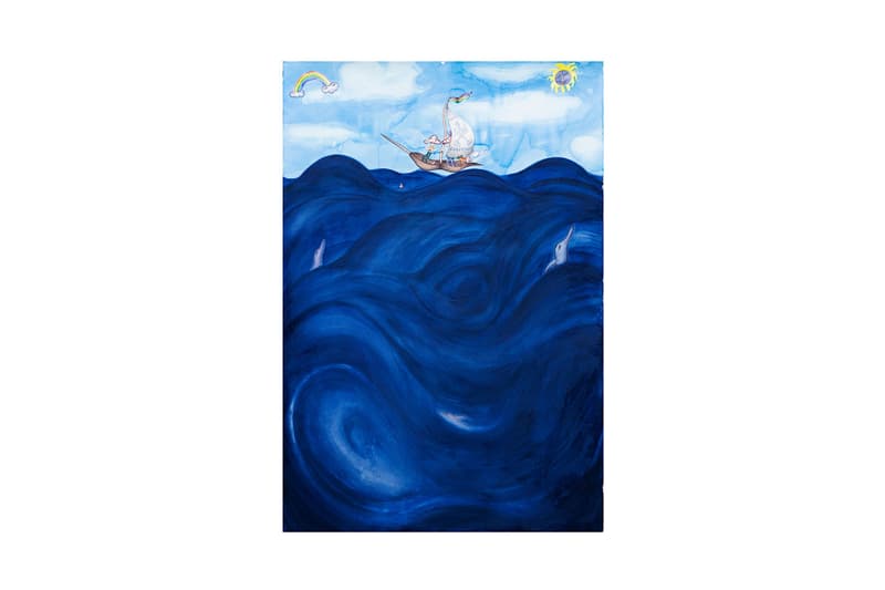 Charlie Roberts "Sandworm" Exhibition WOAW Gallery Case Studyo Frank Herbert Hong Kong art paintings