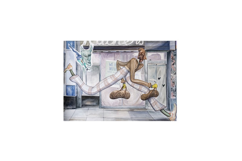 Charlie Roberts "Sandworm" Exhibition WOAW Gallery  Case Studyo Frank Herbert Hong Kong art paintings