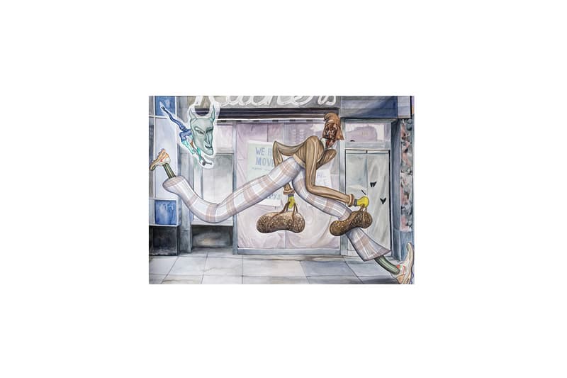 Charlie Roberts "Sandworm" Exhibition WOAW Gallery Case Studyo Frank Herbert Hong Kong art paintings