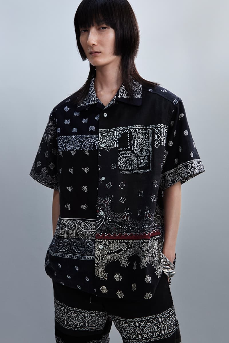Children of the Discordance Dover Street Market Ginza One-Off Collection Exclusive Info bandana anorak long sleeve shirt short shorts pants camp cap tie-dye