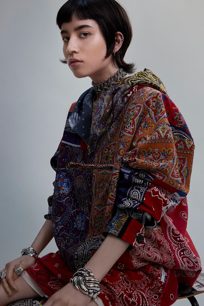 Children of the Discordance Dover Street Market Ginza One-Off Collection Exclusive Info bandana anorak long sleeve shirt short shorts pants camp cap tie-dye