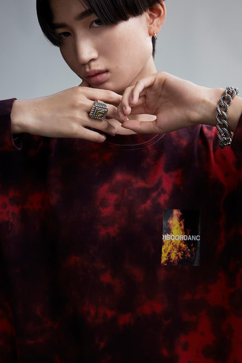 Children of the Discordance Dover Street Market Ginza One-Off Collection Exclusive Info bandana anorak long sleeve shirt short shorts pants camp cap tie-dye