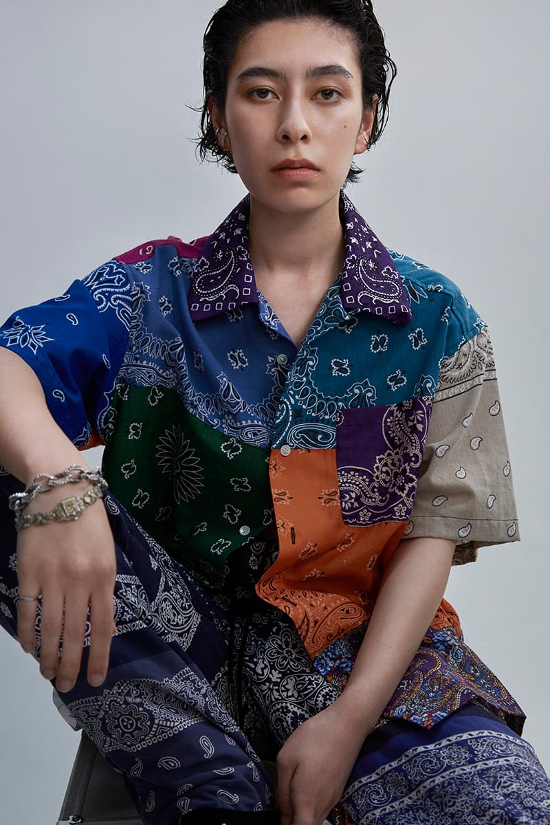 Children of the Discordance Dover Street Market Ginza One-Off Collection Exclusive Info bandana anorak long sleeve shirt short shorts pants camp cap tie-dye