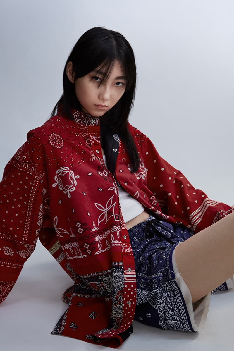 Children of the Discordance Dover Street Market Ginza One-Off Collection Exclusive Info bandana anorak long sleeve shirt short shorts pants camp cap tie-dye