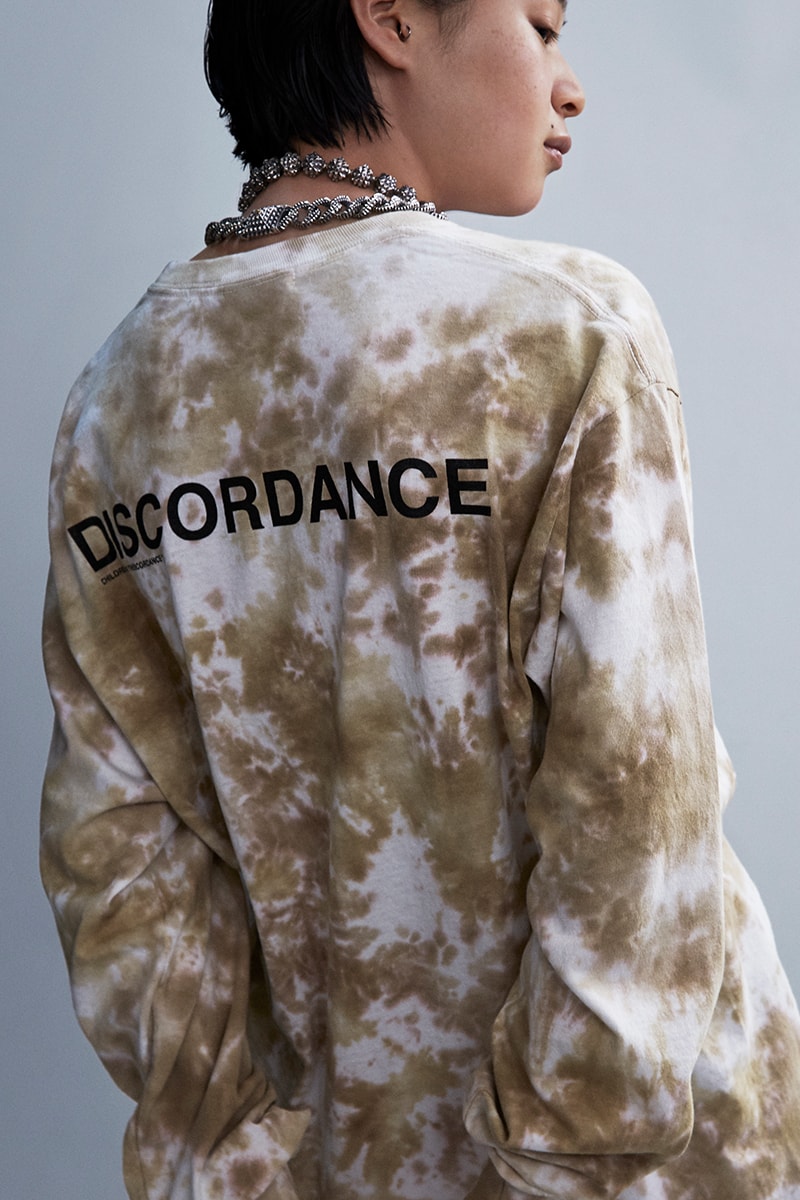 Children of the Discordance Dover Street Market Ginza One-Off Collection Exclusive Info bandana anorak long sleeve shirt short shorts pants camp cap tie-dye 