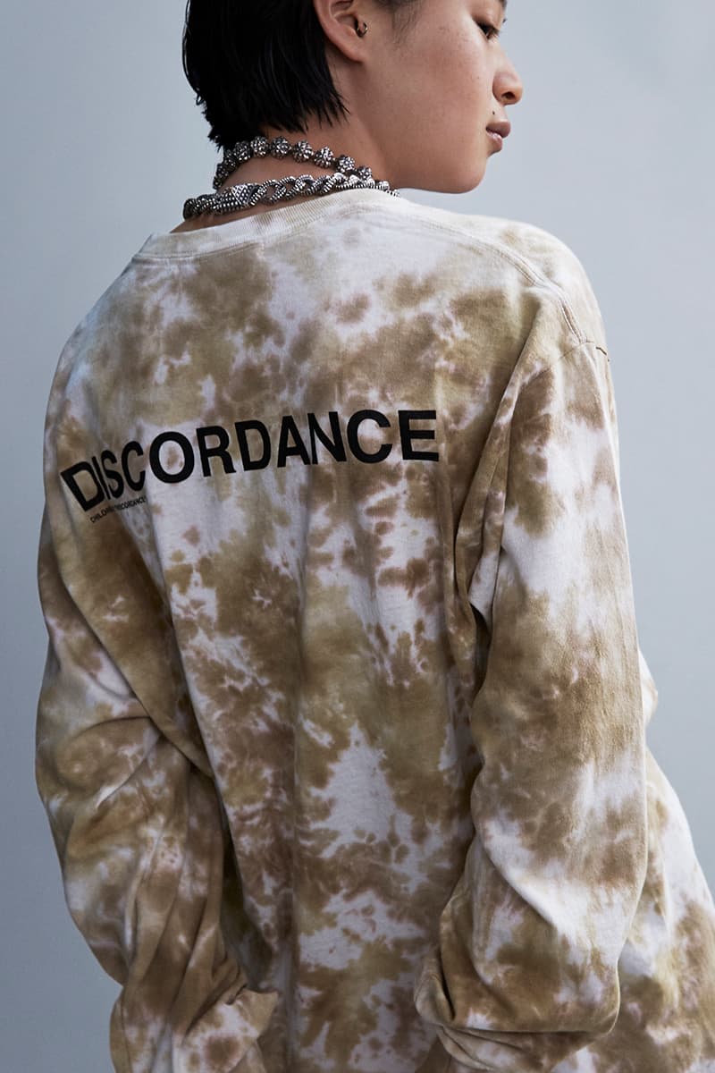 Children of the Discordance Dover Street Market Ginza One-Off Collection Exclusive Info bandana anorak long sleeve shirt short shorts pants camp cap tie-dye