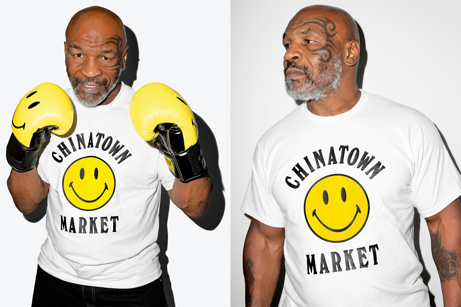 Chinatown Market x Mike Tyson Capsule collection Release Info boxing graphic t-shirts hooded sweatshirts lookbook 