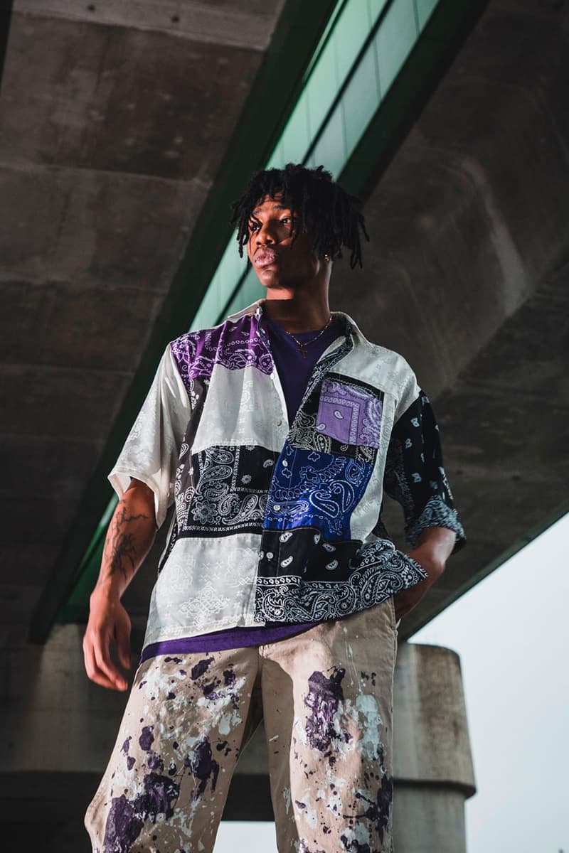 CLOT MIYAGIHIDETAKA 2020 Shirt Collection bandana button ups patchwork Juice Hong Kong fashion menswear streetwear spring summer