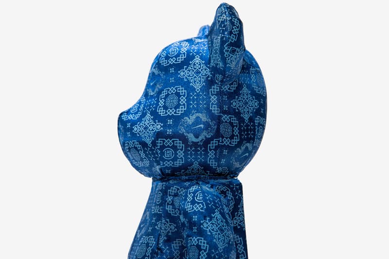 CLOT Nike Medicom Toy Royale University Blue Silk BE@RBRICK Release Info Buy Price