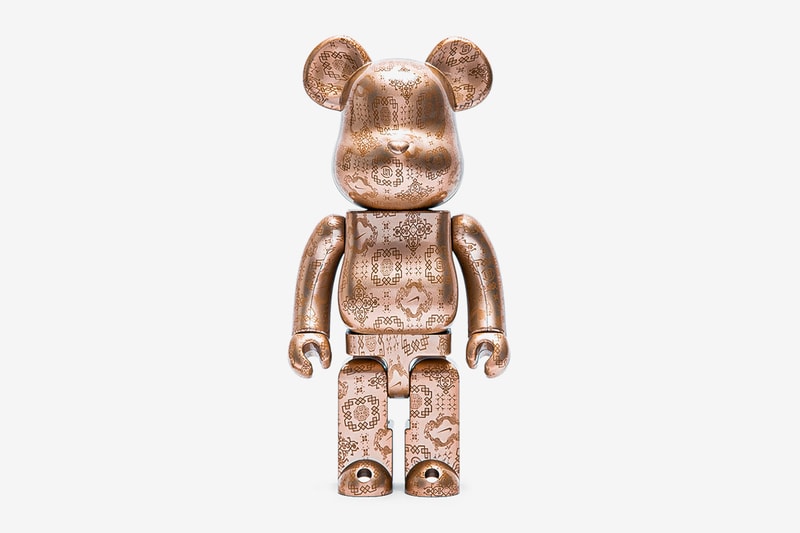 Bearbrick x CLOT x Nike 100% & 400% Set Royale University Blue Silk - US