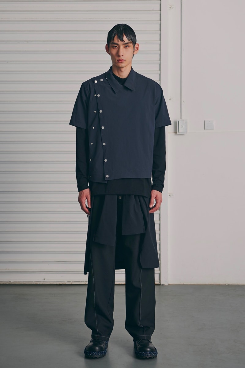 COMMON DIVISOR Spring Summer 2020 Minimal Needs Lookbook Clothes menswear streetwear spring summer 2020 collection Japanese shirts jackets pants trousers t shirts pullovers hoodies