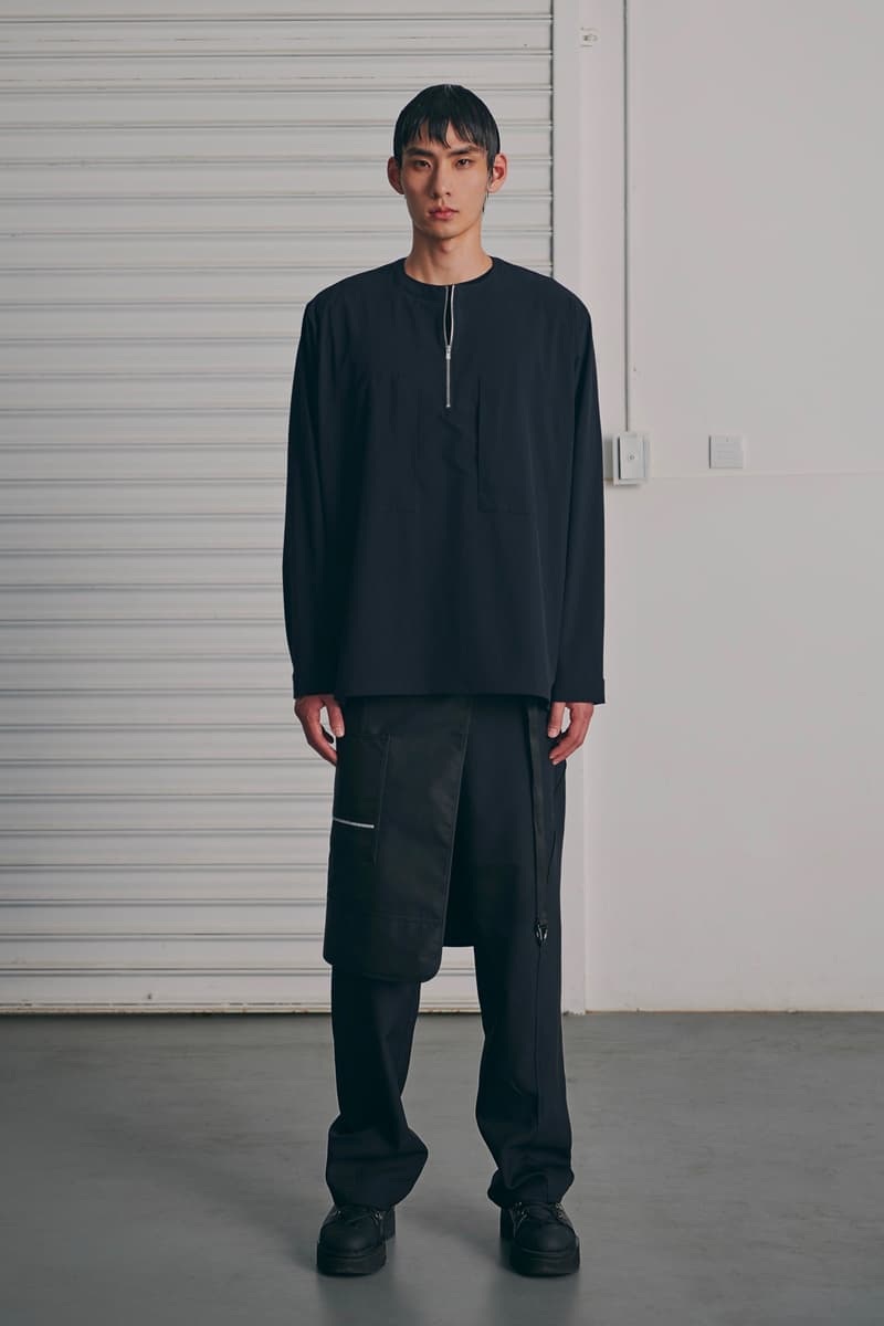 COMMON DIVISOR Spring Summer 2020 Minimal Needs Lookbook Clothes menswear streetwear spring summer 2020 collection Japanese shirts jackets pants trousers t shirts pullovers hoodies