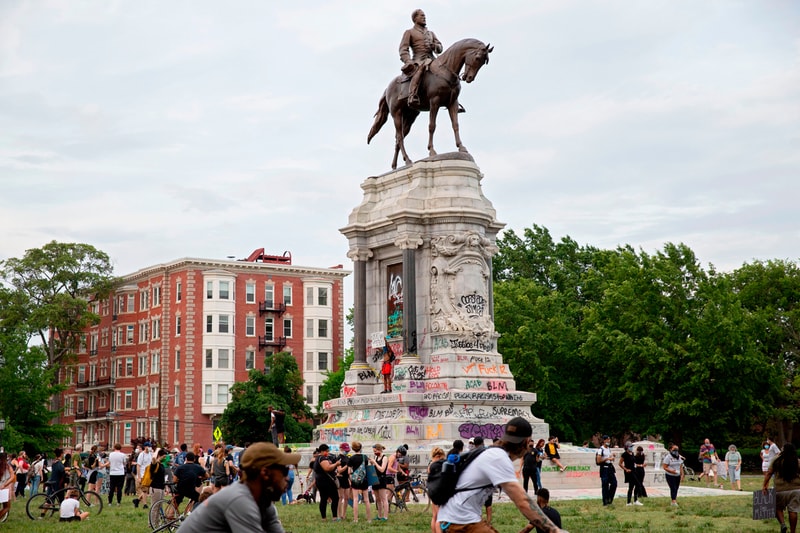 confederate statues removed richmond virginia black lives matter protests