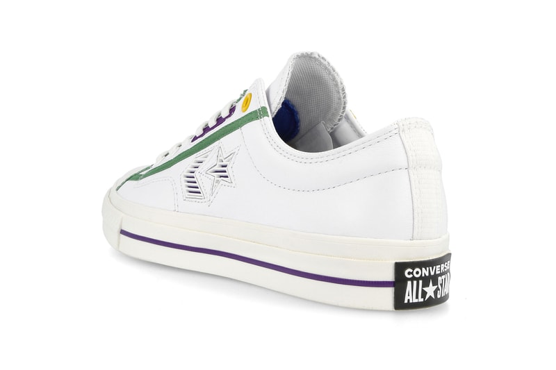 Converse Star Player OX Logo Mash Up menswear streetwear spring summer 2020 collection footwear shoes sneakers trainers runners basketball court low cut 167141C