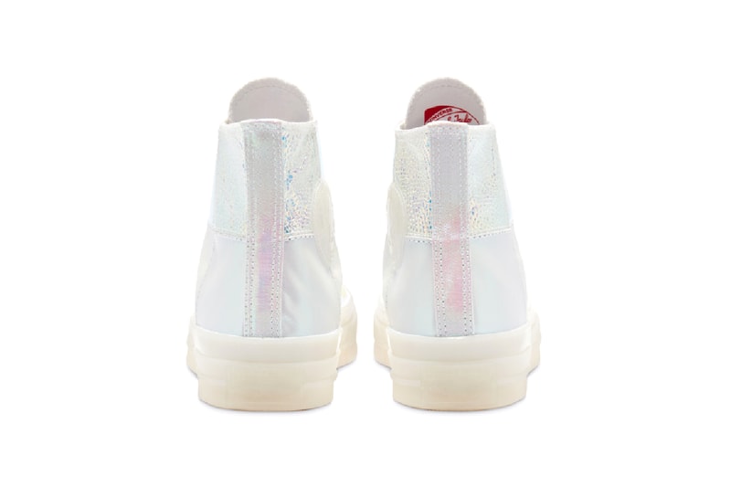 converse chuck 70 iridescent metallic sneaker high top basketball trainer drop release date shiny