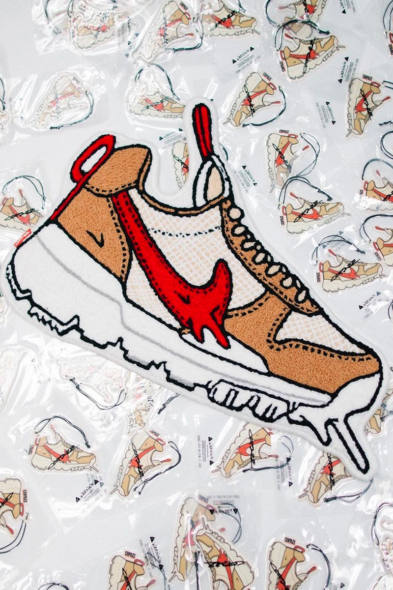 Copaze Tom Sachs Nike Mars Yard Rug Air Freshener Release info Buy Price