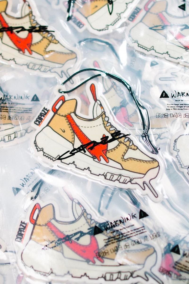 Copaze Tom Sachs Nike Mars Yard Rug Air Freshener Release info Buy Price