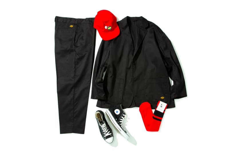 TRIPSTER Dickies Workwear Capsule smart collection menswear streetwear spring summer 2020 garments five panel socks cotton twill patch logo pin