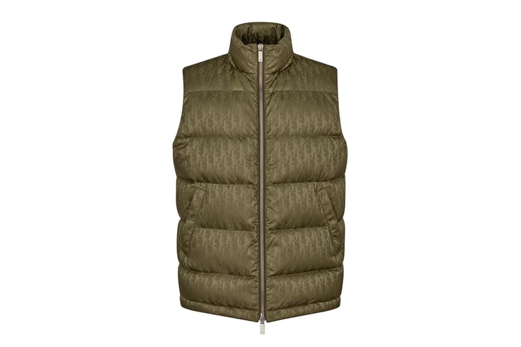 Dior's Oblique Pattern Marks This Down Vest