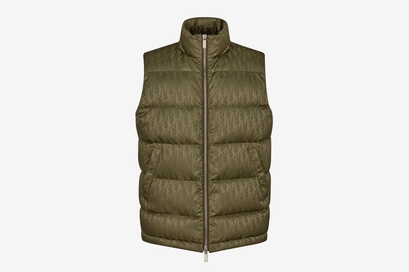 Dior Oblique Down Vest Release Green Info Buy Price