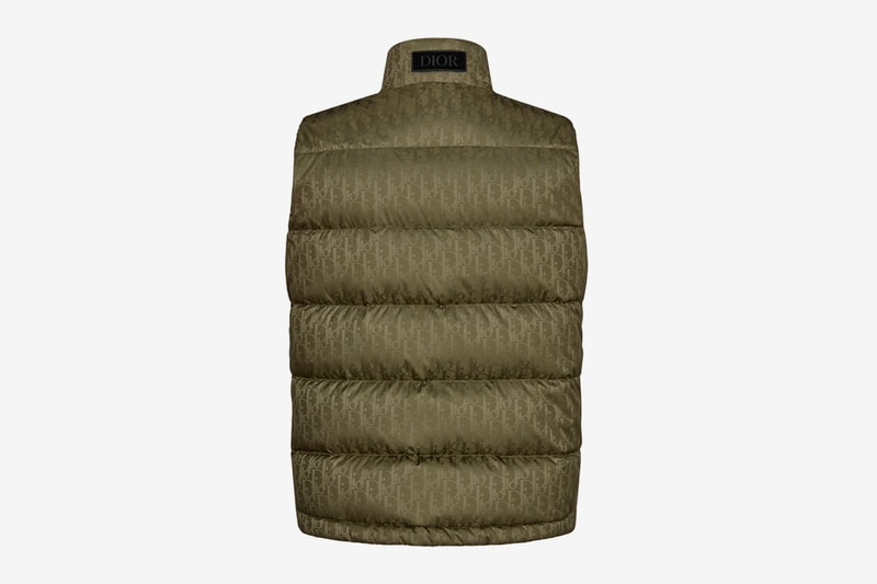 Dior Oblique Down Vest Release Green Info Buy Price