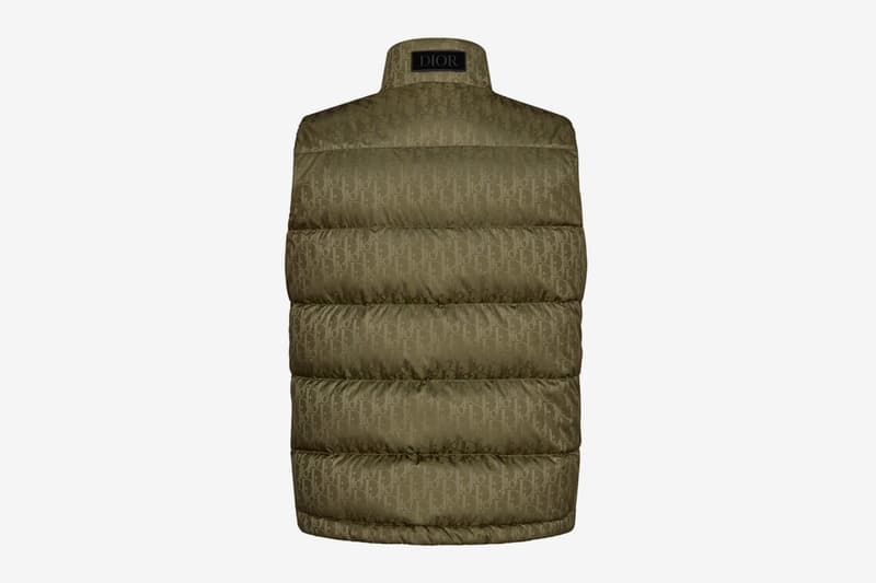 Dior Oblique Down Vest Release Green Info Buy Price