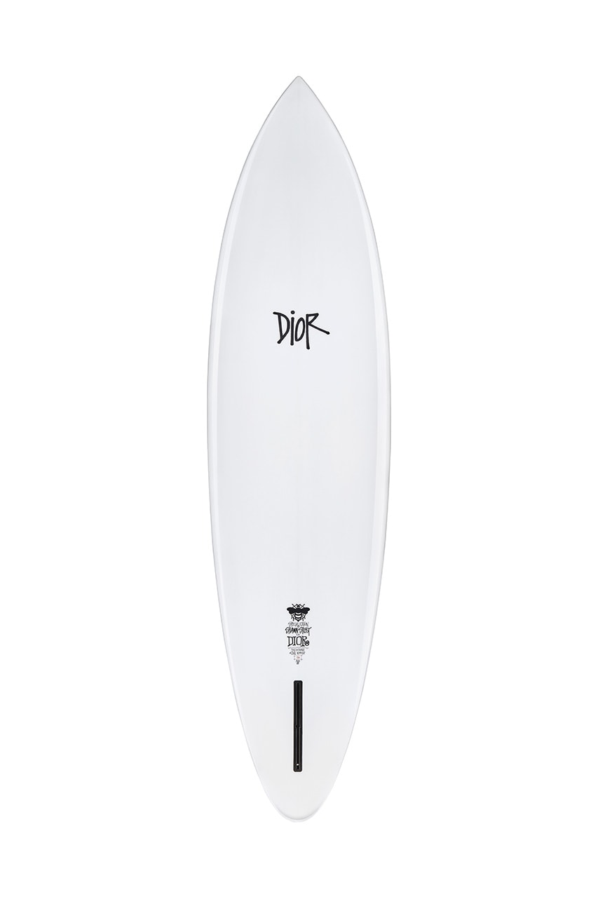 stussy shawn dior limited edition surfboard release information grey ice blue buy cop purchase release information