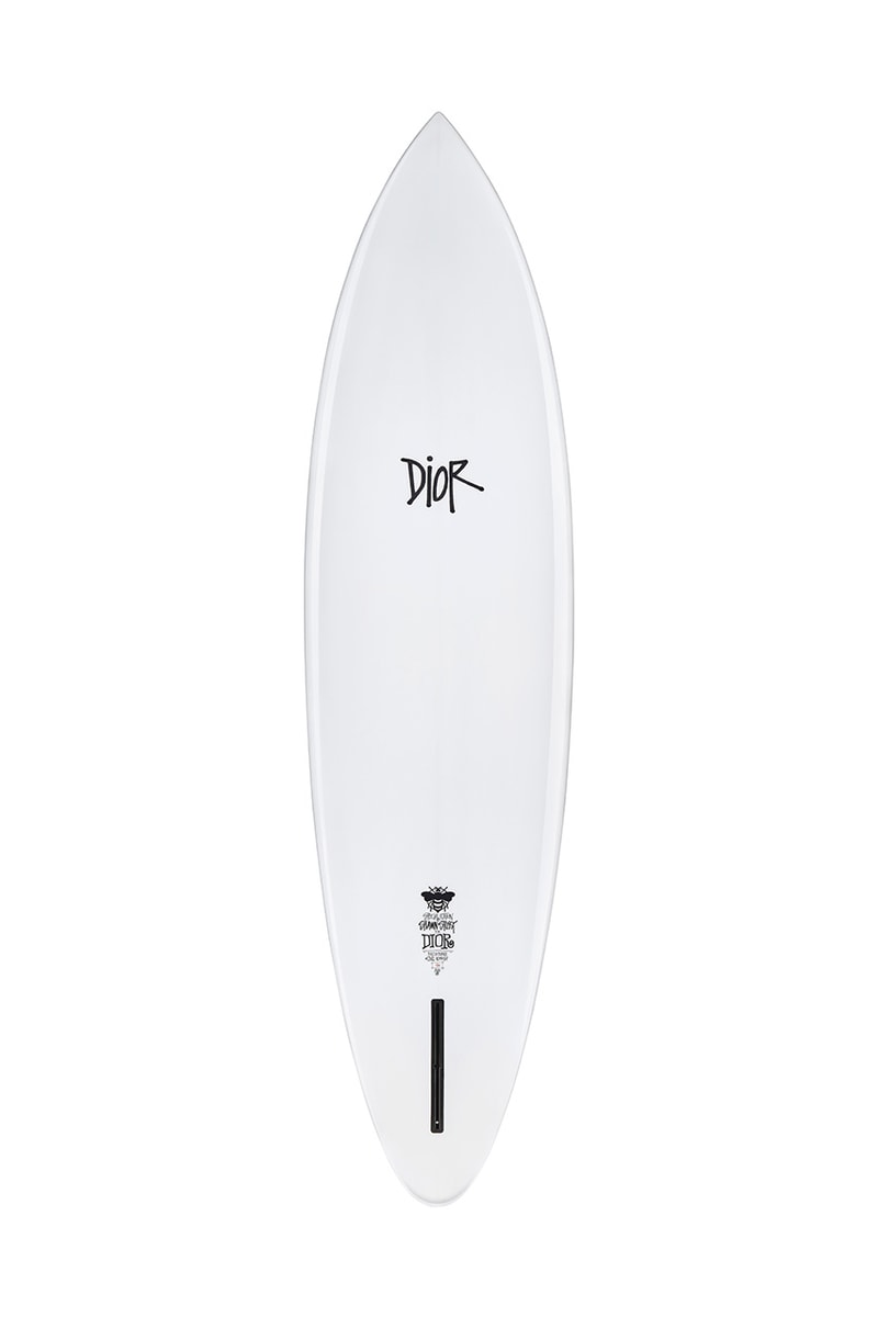 stussy shawn dior limited edition surfboard release information grey ice blue buy cop purchase release information