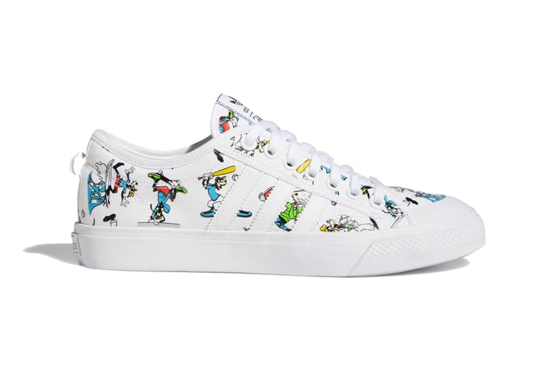 disney adidas originals 3mc slip nizza goofy FV9881 scarlet red cloud white collegiate royal FV9888 light blue FW9590 core black FW0645 official release date info photos price store list buying guide