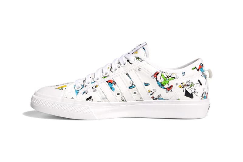 disney adidas originals 3mc slip nizza goofy FV9881 scarlet red cloud white collegiate royal FV9888 light blue FW9590 core black FW0645 official release date info photos price store list buying guide