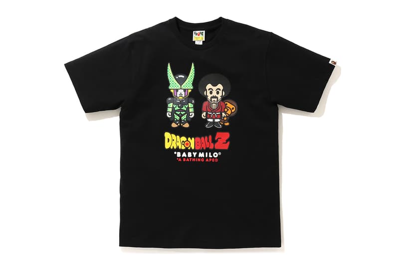 Dragonball Z BAPE Collection Release Info Baby Milo A Bathing Ape Goku Cell Vegeta Trunks Gohan Jacket T-shirt Hoodie Polo Towel Keychain