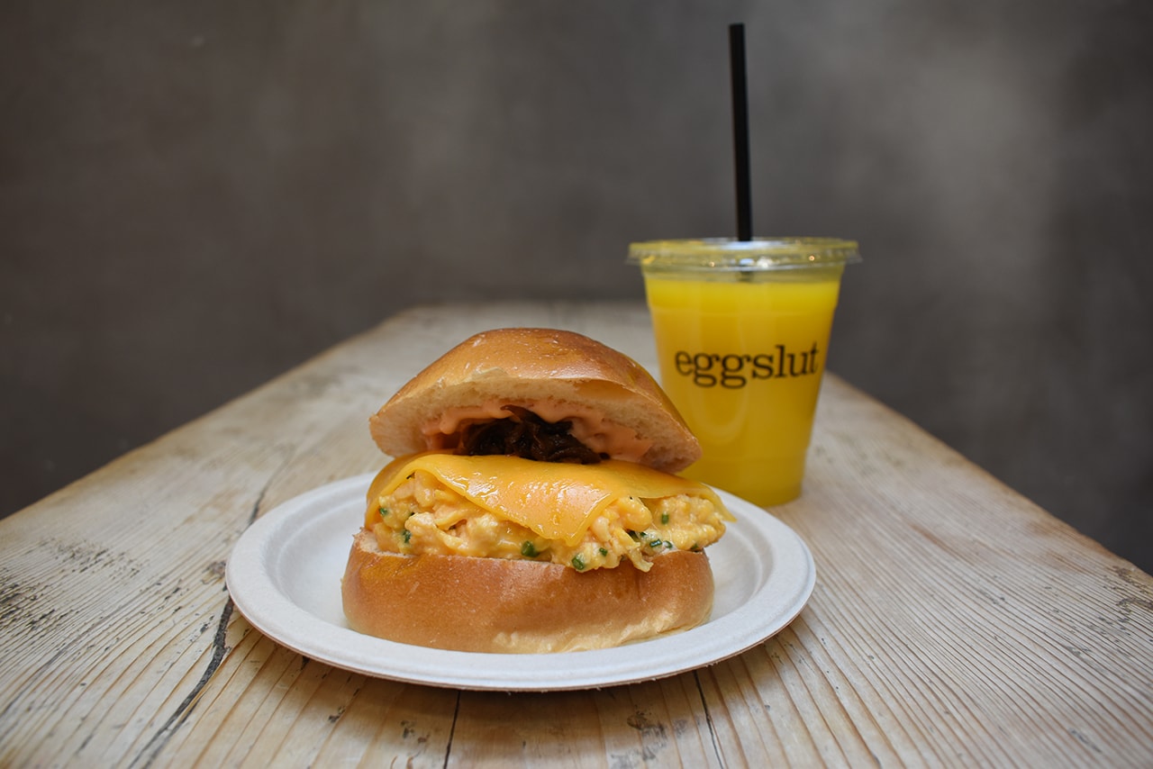 eggslut to Open in Fitzrovia, London Following COVID-19 Guidelines Restaurant Second Location Cult Food Drink Eggs Casual Dining Hospitality Workers Bread Ahead bakery Nude Coffee Roasters July 2020