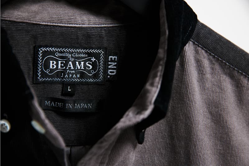 end clothing beams plus collaboration anniversary japanese design