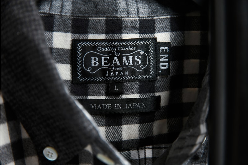 end clothing beams plus collaboration anniversary japanese design