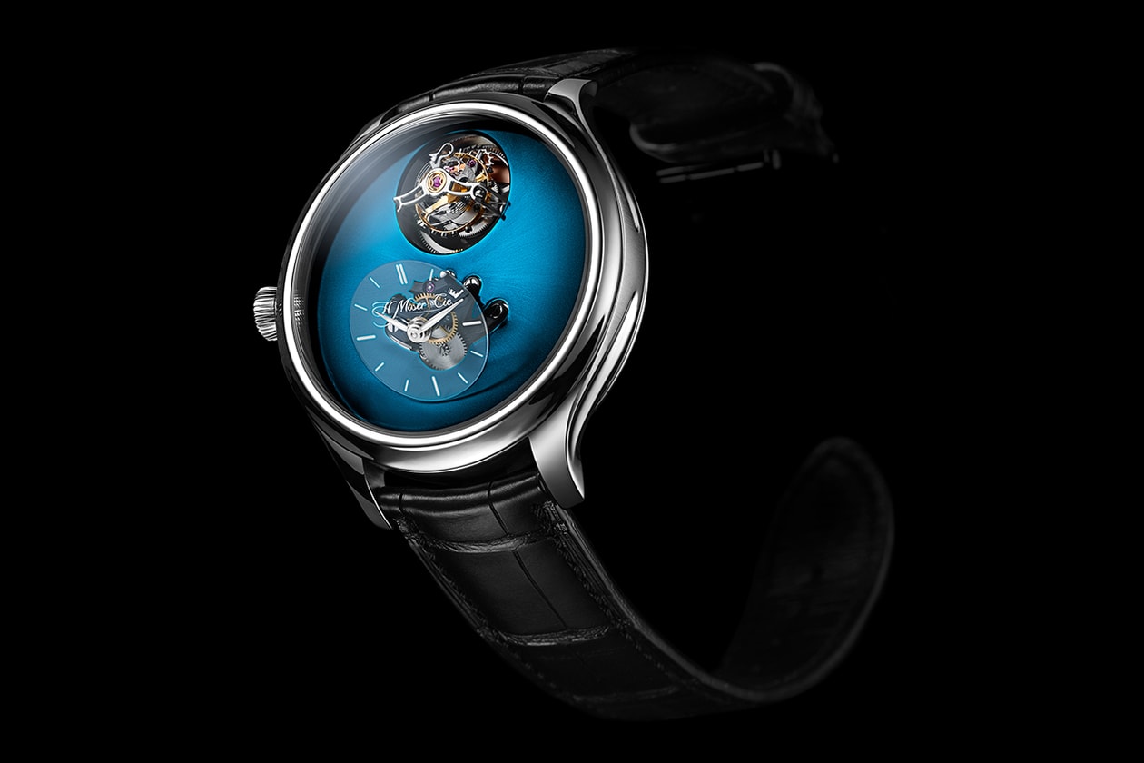 H. Moser x MB&F Endeavour Cylindrical Tourbillon, LM101 watches collaboration timepieces release date limited 1810-1205 reference legacy machine